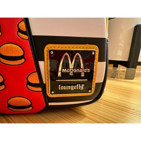 Loungefly McDonalds's Hamburglar Cosplay Mini Backpack and Wallet NWT - Picture 4 of 12